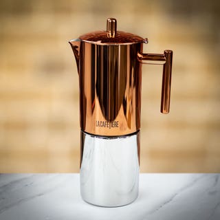 Espresso Maker 600ML - Stainless Steel/Copper
