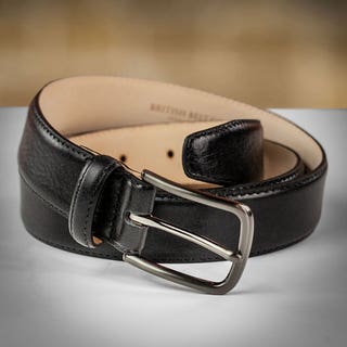 Miller Casual Leather Belt - Black